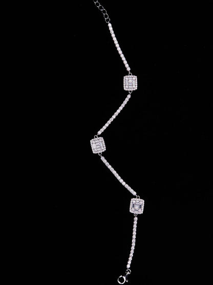 Tansi Jewels Cushion Cut Tennis Bracelet