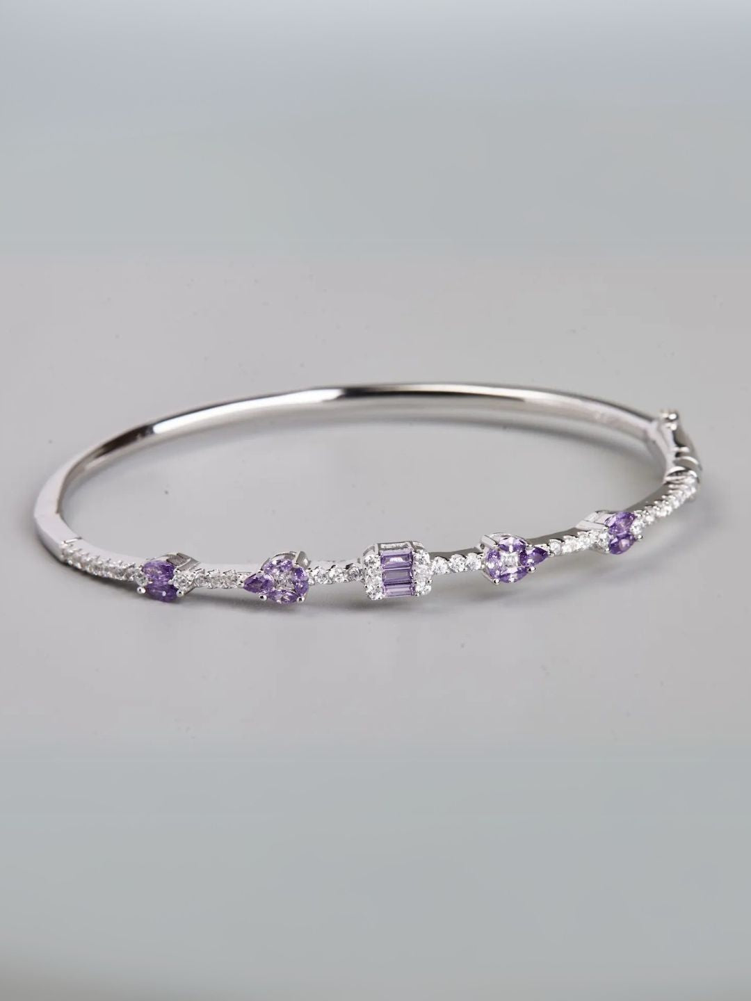 Tansi Jewels Fancy Intense Purple Diamond Bracelet