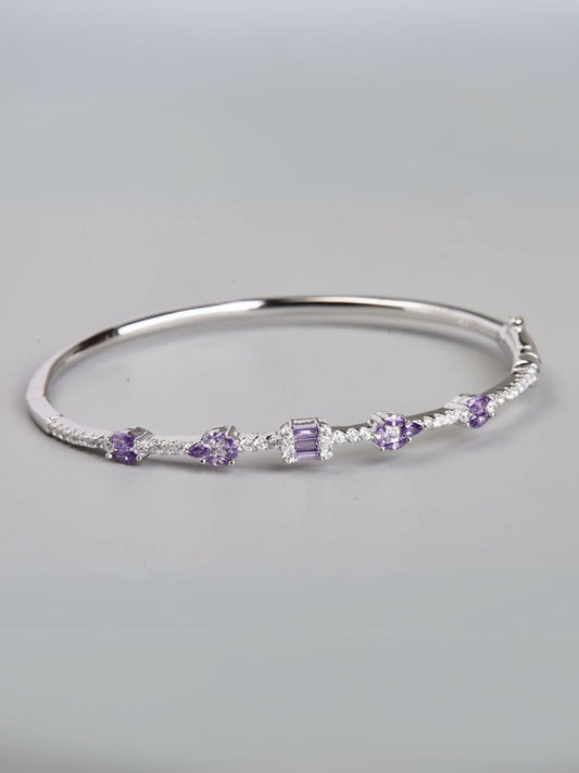 Tansi Jewels Fancy Intense Purple Diamond Bracelet