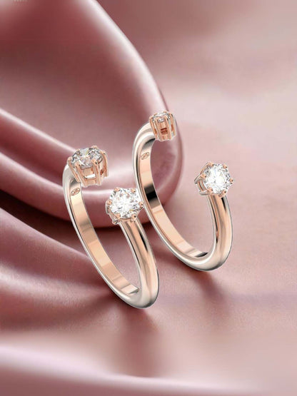 Tansi Jewels Forever Intertwined Diamond Ring