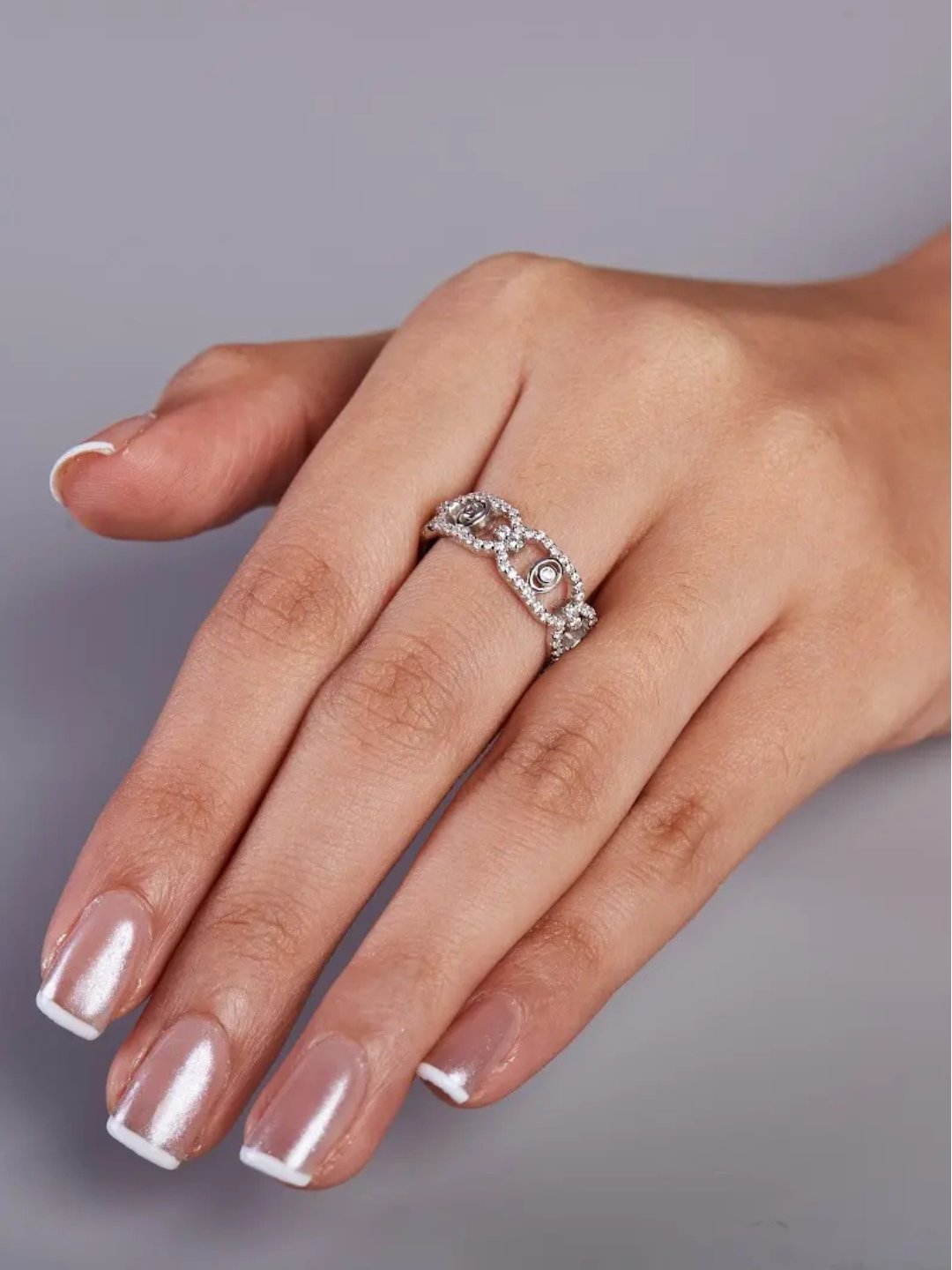 Tansi Jewels Link Chain Ring