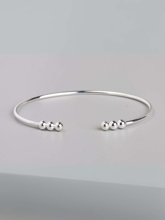 Tansi Jewels Silver Elegance Minimalist Bracelet